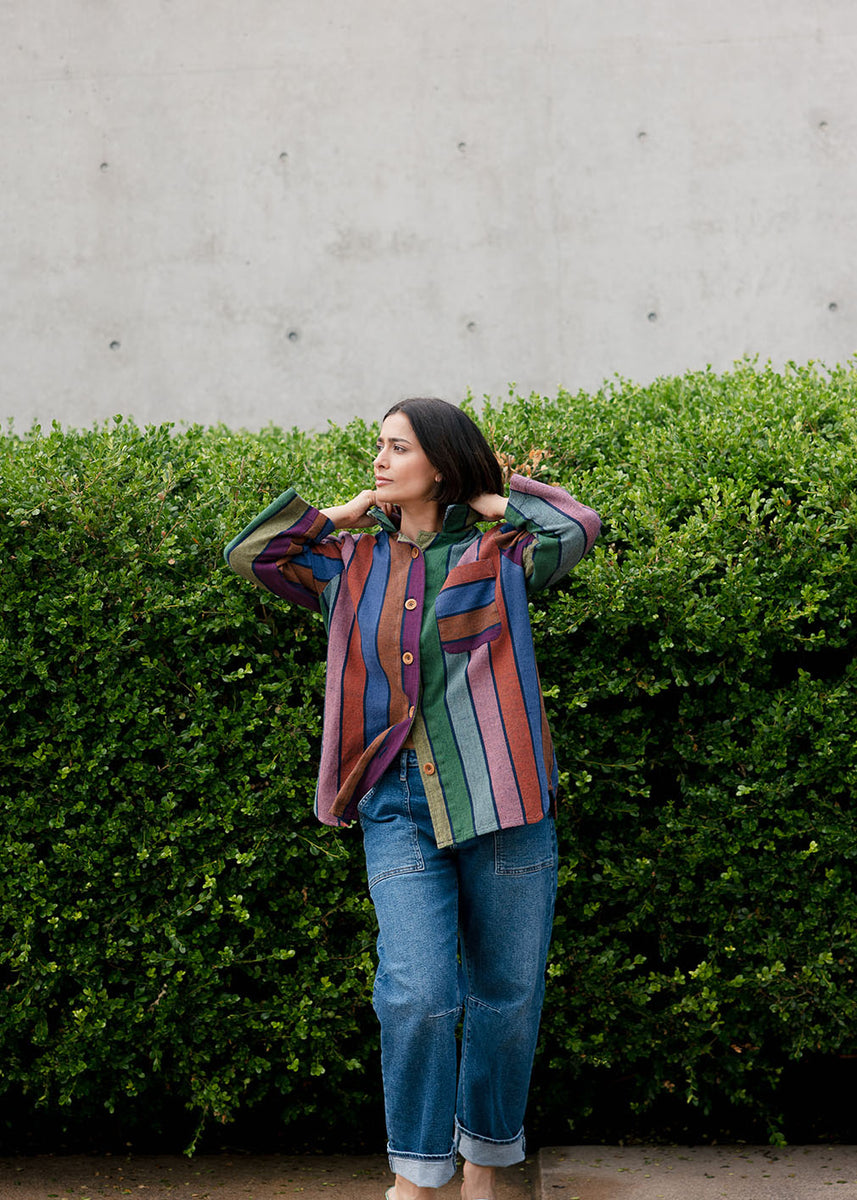 The Khadi Overshirt – Slow Goods Studio