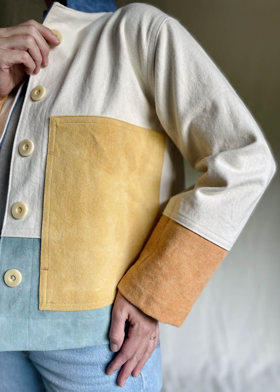 Color Block Jacket Color Block Jacket #14 – Slow Goods Studio