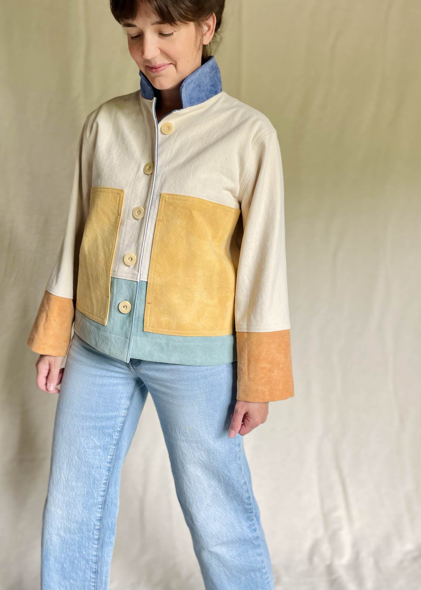 Color Block Jacket Color Block Jacket #14 – Slow Goods Studio