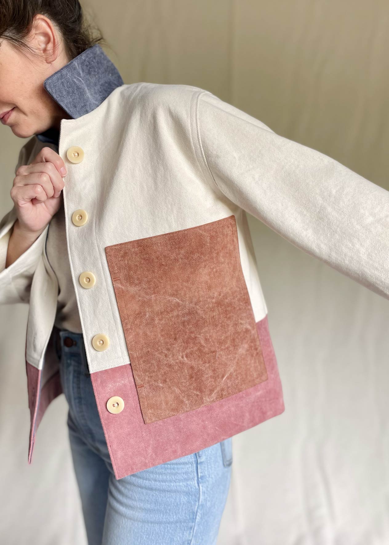 Color Block Jacket Color Block Jacket #15 – Slow Goods Studio
