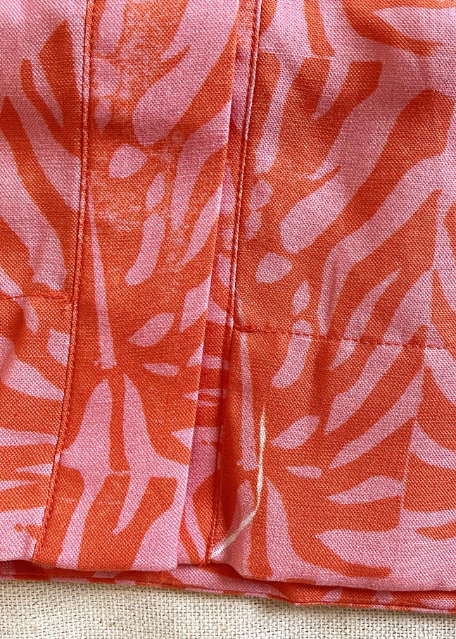Studio Duster: Leafy Persimmon Pink (Seconds)