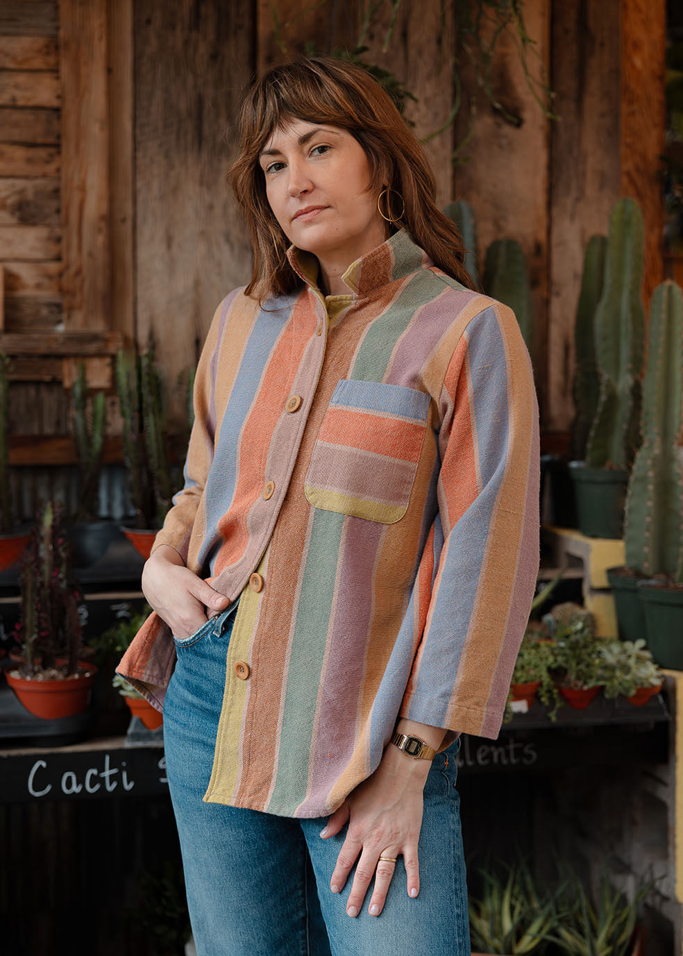 The Khadi Overshirt – Slow Goods Studio