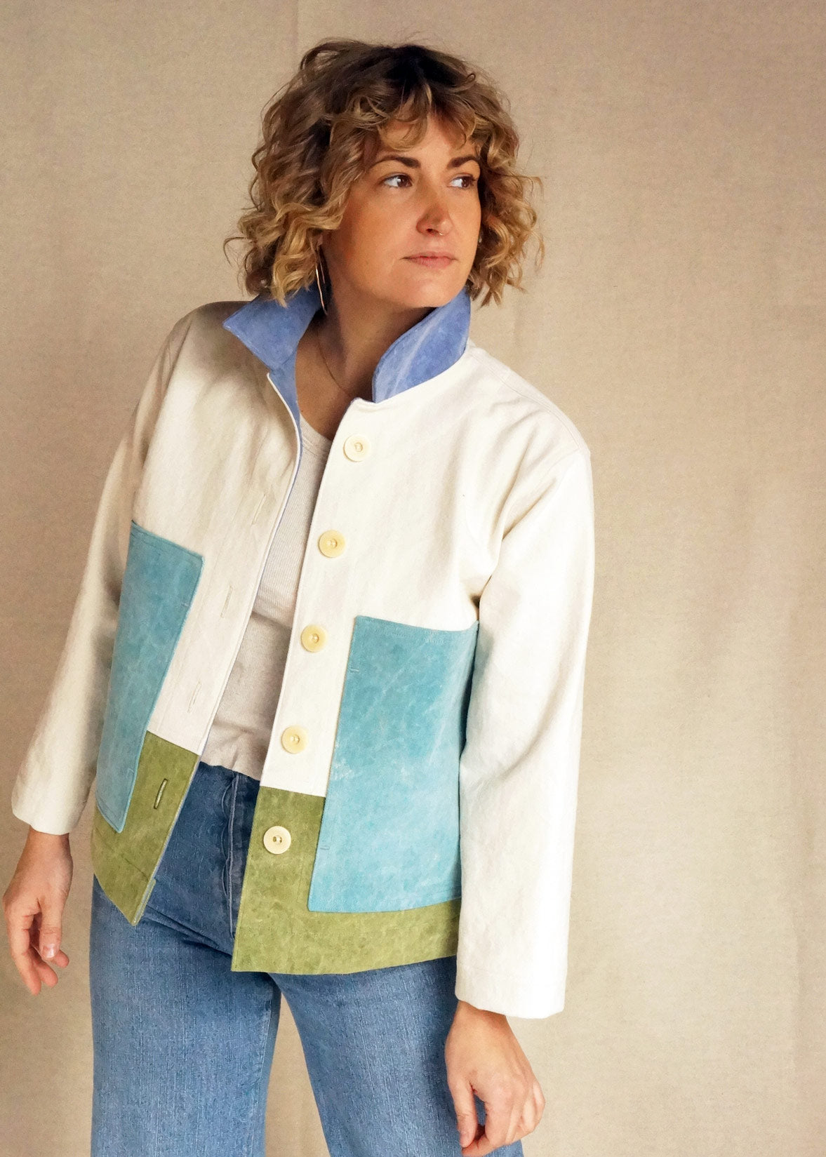 Color Block Jacket Color Block Jacket #4 – Slow Goods Studio